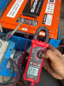 Kiểm tra pin Lithium SuperV 25.6V (SVA24-230)